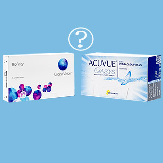 ACUVUE Oasys vs Biofinity — что лучше?