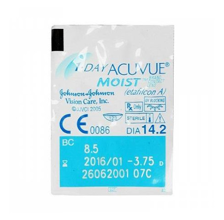 Контактные линзы - 1-DAY ACUVUE MOIST - Фото № 4