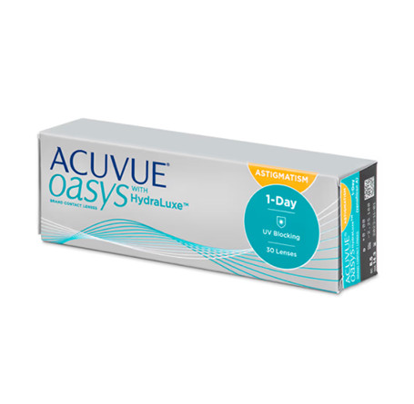 Контактные линзы - Acuvue Oasys 1-Day with HydraLuxe for Astigmatism