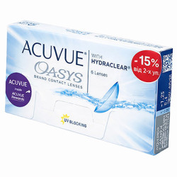 ACUVUE OASYS with HYDRACLEAR Plus