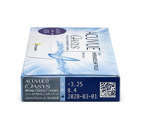 Контактні лінзи - ACUVUE OASYS with HYDRACLEAR Plus - Фото № 2