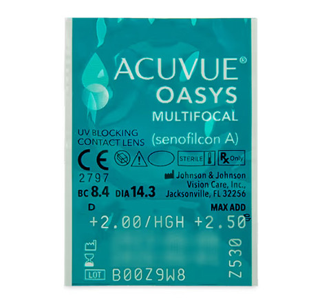 Контактные линзы - ACUVUE OASYS Multifocal - Фото № 3