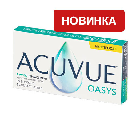 Контактные линзы - ACUVUE OASYS Multifocal - Фото № 1