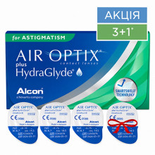 Торические линзы - AirOptix plus HydraGlyde for Astigmatism