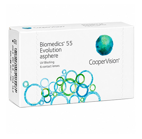 Контактные линзы - Biomedics 55 Evolution - Фото № 1