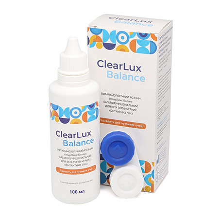 Растворы для линз - ClearLux Balance - Фото № 1