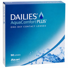 Однодневные линзы - DAILIES AquaComfort Plus (90)