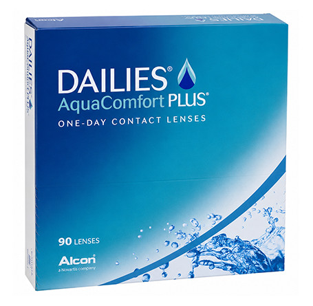 Контактные линзы - DAILIES AquaComfort Plus (90) - Фото № 1
