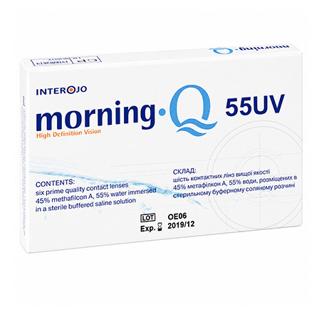 Контактные линзы - Morning Q 55UV - Фото № 1