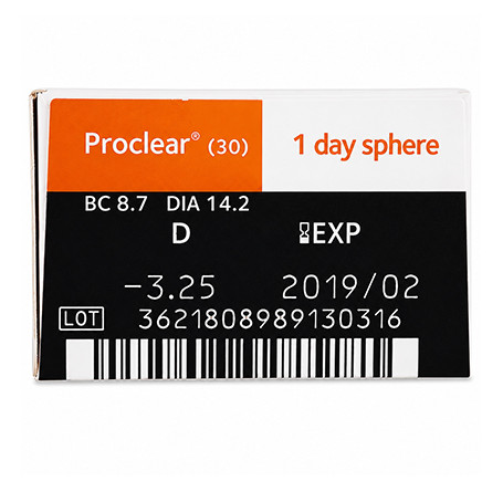 Контактные линзы - Proclear 1 day - Фото № 4