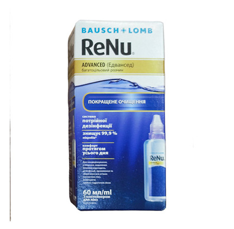 Растворы для линз - ReNu ADVANCED - Фото № 3