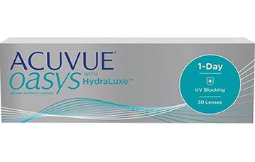 Acuvue Oasys 1-Day — линзы с технологией HydraLuxe