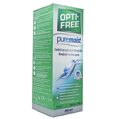 Opti-Free PureMoist — раствор для силикон-гидрогелевых линз